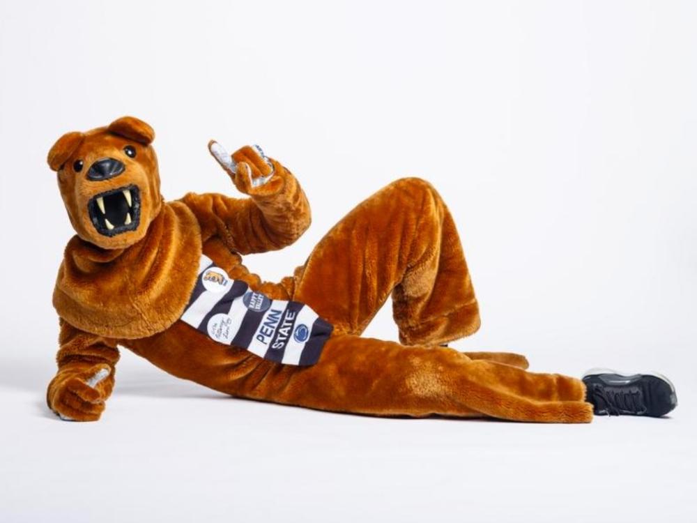 The Nittany Lion mascot